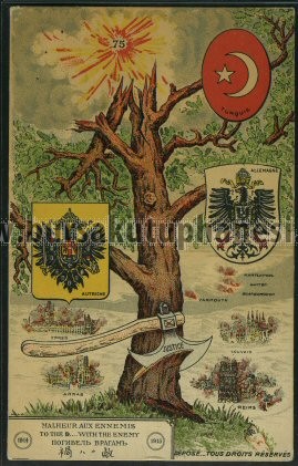 1. Dünya Savaşı propaganda kartı