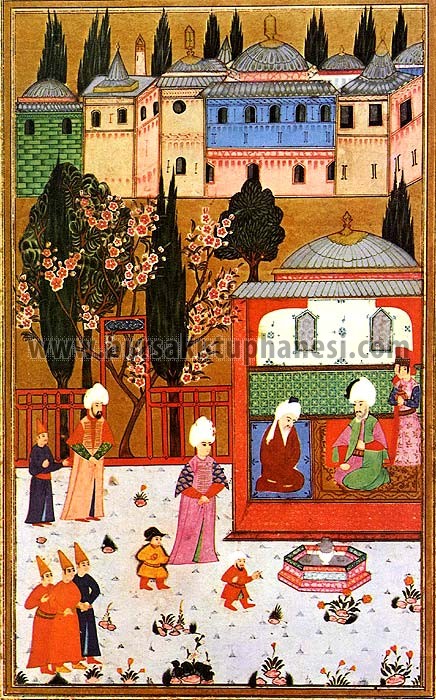 Sultan Süleyman’ın Şeyh Abdüllatif’i Kabulü (Hünername)
