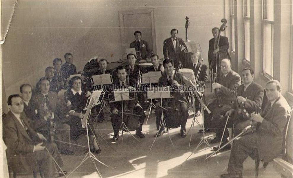50 li yıllar Bursa Kent Orkestrası 