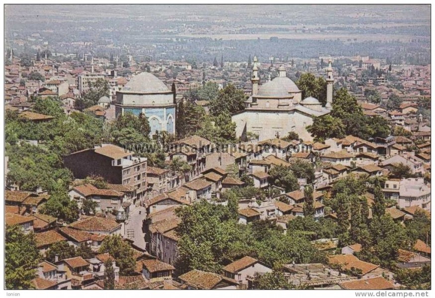 Yeşil Türbe kartpostal