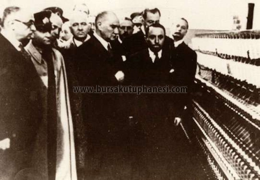 Atatürk ve BUrsa- Bursa'da 2 Şubat 1938 Merinos Açılışı