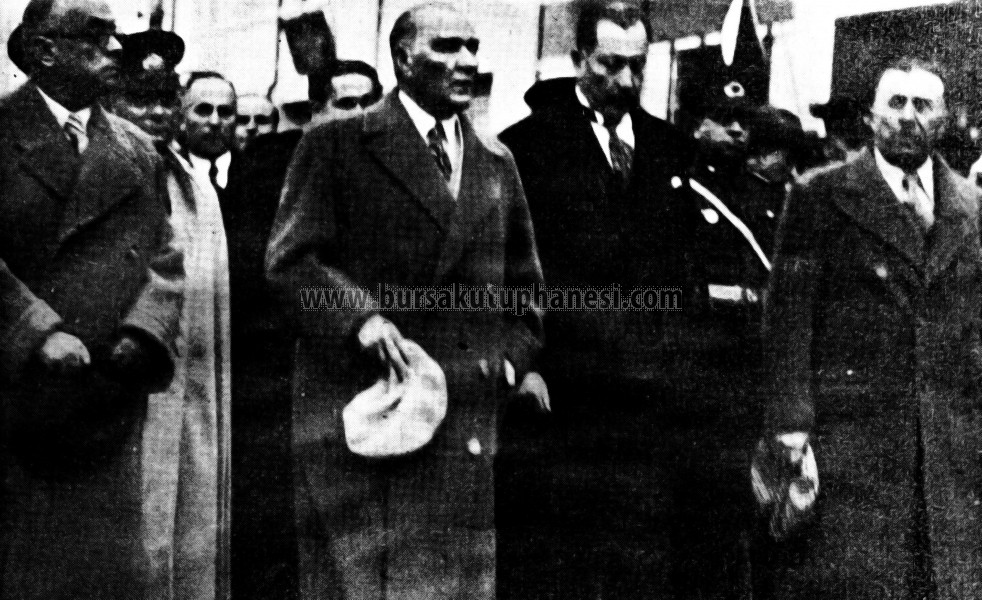 Atatürk ve Bursa- 1938 Bursa Gezisi