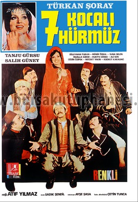 7 Kocalı Hürmüz, Türkan Şoray film afişi