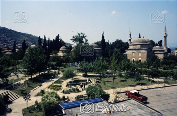 Muradiye Külliyesi ve bahçesi,1983