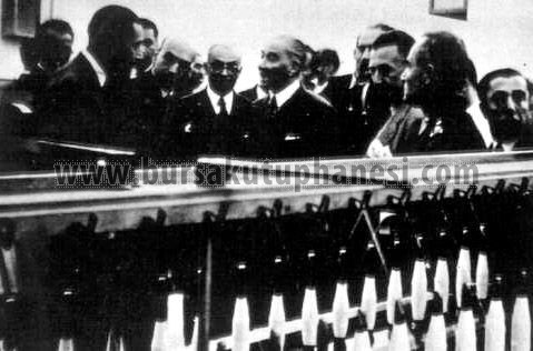 2 Şubat 1938, Atatürk Merinos'ta.