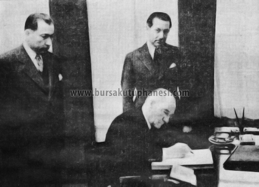 Atatürk'ün 1938 Bursa Gezisi
