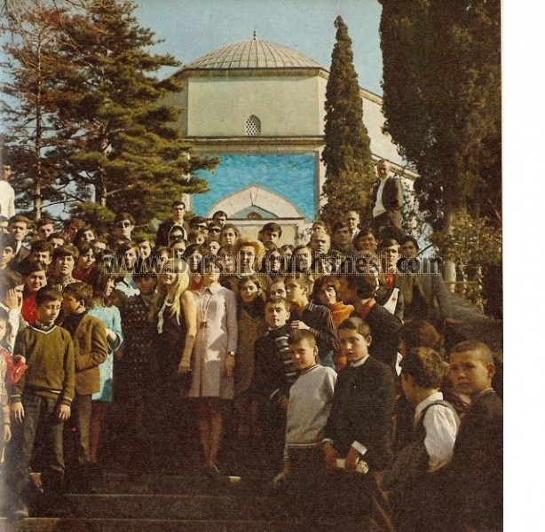 1970, Filiz Akın'ın Bursa ziyareti.