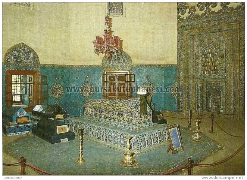 Yeşil Türbe içi.