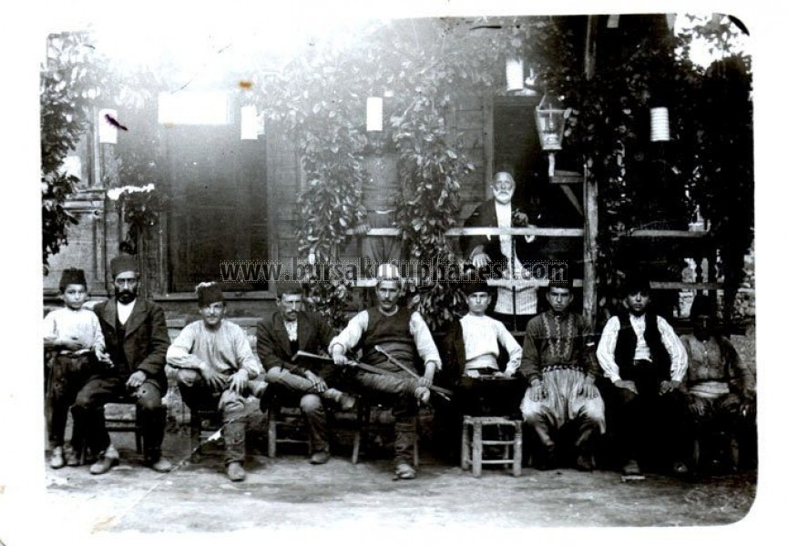 Kahvehane 1900 yılların başı, Pınarbaşı