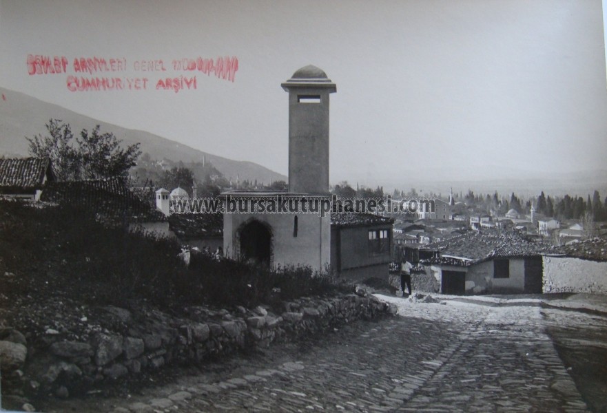Yeşil Mahallesi, fotoğraflarda amaç elektrik trafolarını belgelemek için çekilmiş fotoğraf. 10.11.1925.
