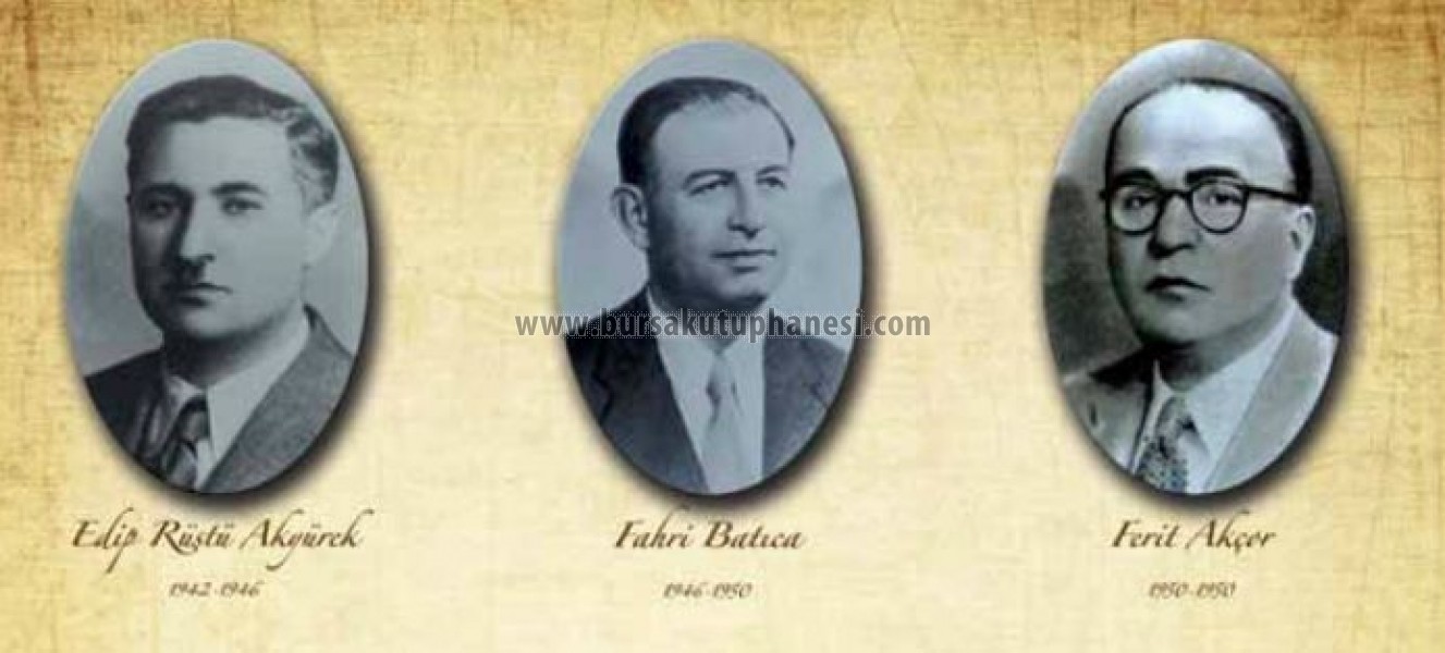 Bursa Belediye Başkanları