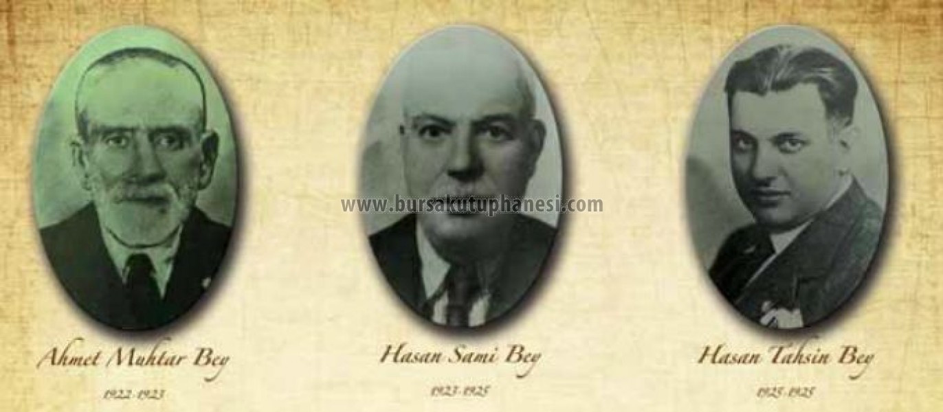 Bursa Belediye Başkanları