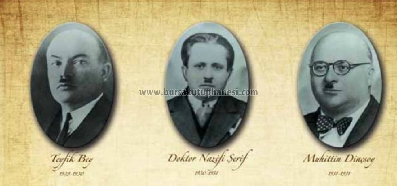 Bursa Belediye Başkanları