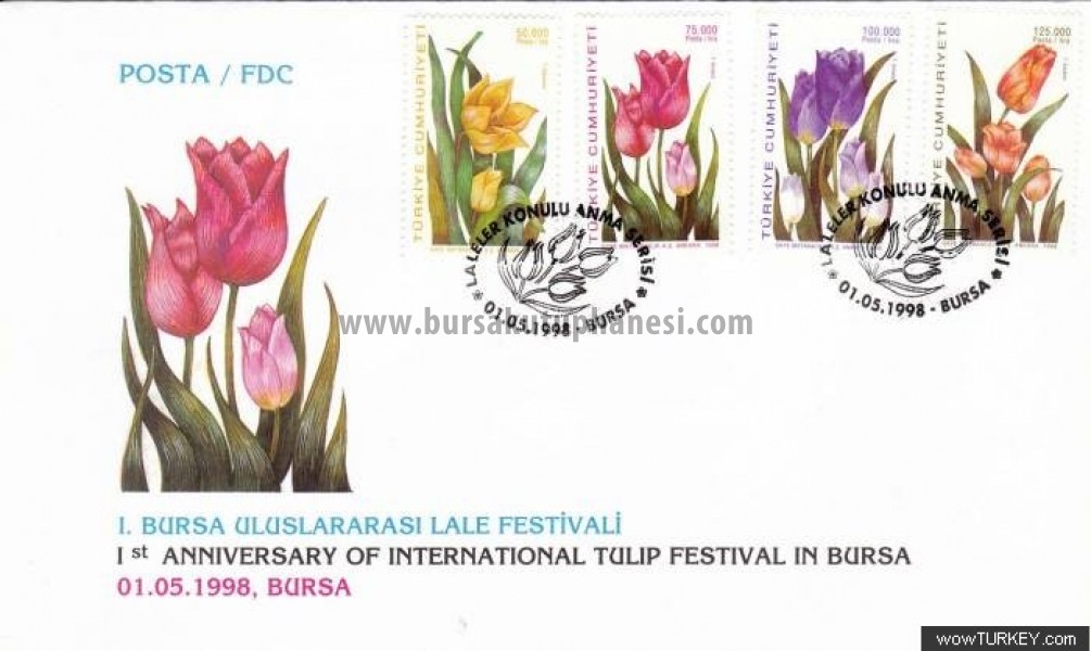 1998, 1. Bursa Uluslararası Lale Festivali