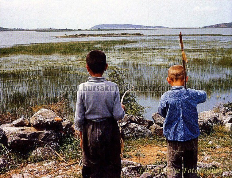 Apolyont gölü 1967 Bursa  