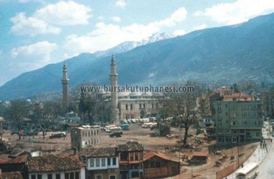 Yangın sonrası Ulucami, 1958 yılı yazı