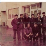 Merinos Fab. Enerji Şefliği Elk. Bkm. Servis önü. Abdullah Genç, Necat korkmaz, Ahmet Uslu, Erkan Erdem, Turan Konca ve Hüseyin Yörüksoy (Tahir Adıman)