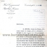 Belge-General Pelle'nin Bursa'daki Fransızlara yapılan muamele hakkındaki yazısı 21.11.1922