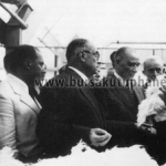 2 şubat 1938 Cumhurbaskanı Atatürk Bursa Merinos Fabrikasi tesislerini gezerken