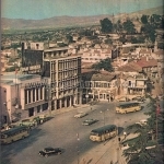 Atatürk Meydanı'ndan Yeşil Semtine bakış.