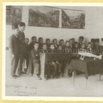 Ziraat Mektebi'nde öğrenciler eğitim görüyor. 1920