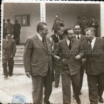 Başvekil Ali Adnan Menderes'in Bursa Merinos Fabrikasını ziyeretleri