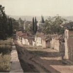 Pınarbaşı mezarlığından kurnalar camisi görünümü, 1913