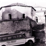 Güzel Bandırma | Özen Otobüsü, yangın sonrası Kapalı Çarşı, 1958