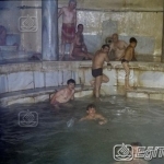 Çekirge Kaplıcalarında havuz 1983