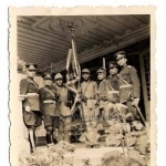 Asker-128. Piyade Alayı Sancağı 1933 Bursa
