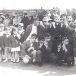 Özel Yeni Okul flütçüleri 1962 23 Nisanında geçit 