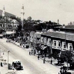Atatürk caddesi- Ulucami- Arabalar- tayyare