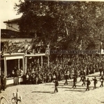 Heykel-Atatürk caddesi resmi geçid töreninden görünüm